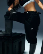 ALLOY CARGO PANTS BLACK - Image 3