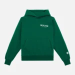 lBACK LOGO HOODIE PINE GREEN