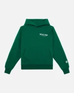 lBACK LOGO HOODIE PINE GREEN