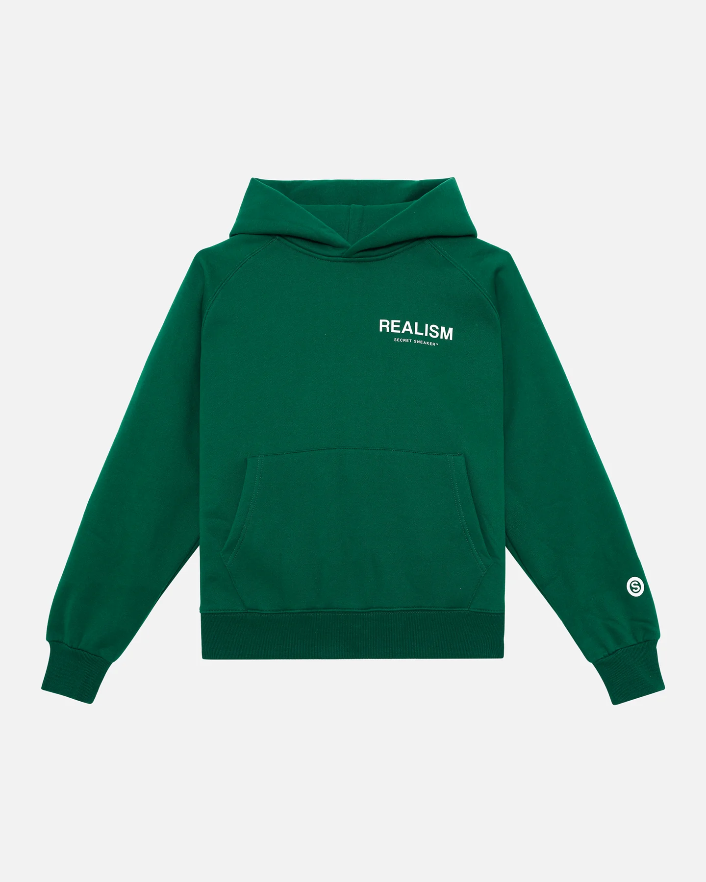 BACK LOGO HOODIE PINE GREEN 1 lBACK LOGO HOODIE PINE GREEN - Image 1