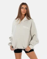 BACK LOGO HOODIE WHEAT - Image 5
