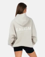 BACK LOGO HOODIE WHEAT - Image 4