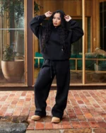 CORE BASICS SWEATPANTS BLACK - Image 4