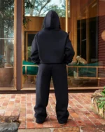 CORE BASICS SWEATPANTS BLACK - Image 3