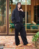 CORE BASICS SWEATPANTS BLACK - Image 2