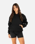 COURT BOXY HOODIE BLACK V2 - Image 4