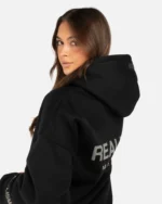 COURT BOXY HOODIE BLACK V2 - Image 2