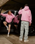 COURT BOXY HOODIE CANDY PINK - Image 5