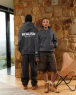 COURT BOXY HOODIE GRAPHITE - Image 4