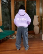 COURT BOXY HOODIE LAVENDER - Image 3