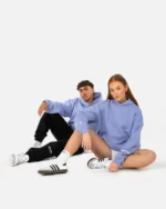 COURT BOXY HOODIE LILAC PURPLE - Image 2