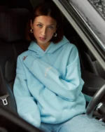 COURT BOXY HOODIE SKY BLUE - Image 5