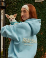 COURT BOXY HOODIE SKY BLUE - Image 4