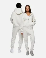 HEAVEN LOGO SWEATPANTS OATMEAL - Image 4