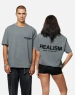 HEAVEN LOGO TEE DARK HEATHER - Image 4