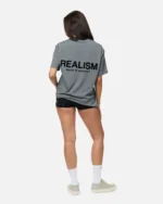 HEAVEN LOGO TEE DARK HEATHER - Image 2