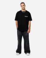 HEAVEN LOGO TEE JET BLACK - Image 2