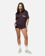 HEAVEN LOGO TEE PLUM - Image 3