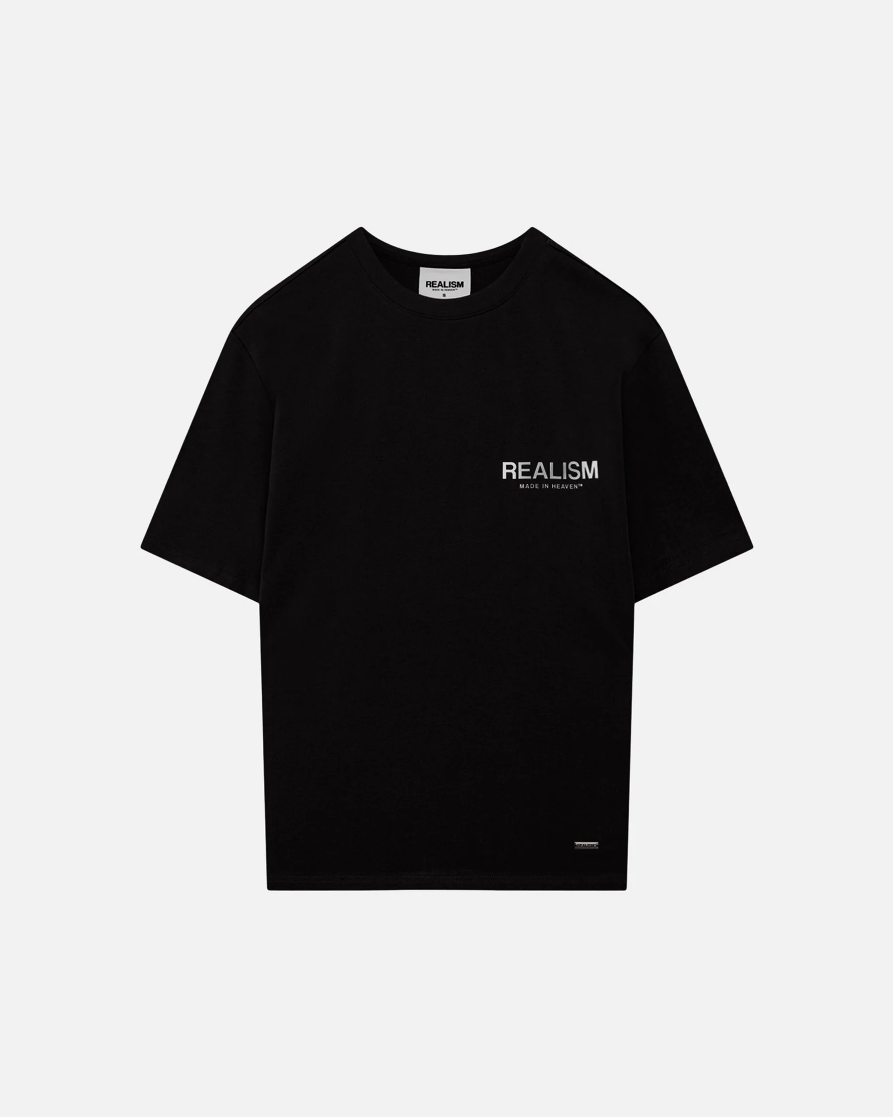 HEAVEN LOGO TEE REFLECTIVE BLACK HEAVEN LOGO TEE REFLECTIVE BLACK - Image 1