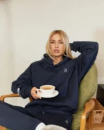 RADIANT HOODIE ROYAL NAVY - Image 4