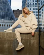 RADIANT HOODIE V2 IVORY - Image 5