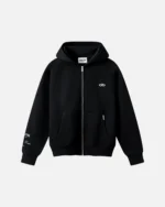 RADIANT ZIP HOODIE V2 BLACK - Image 6