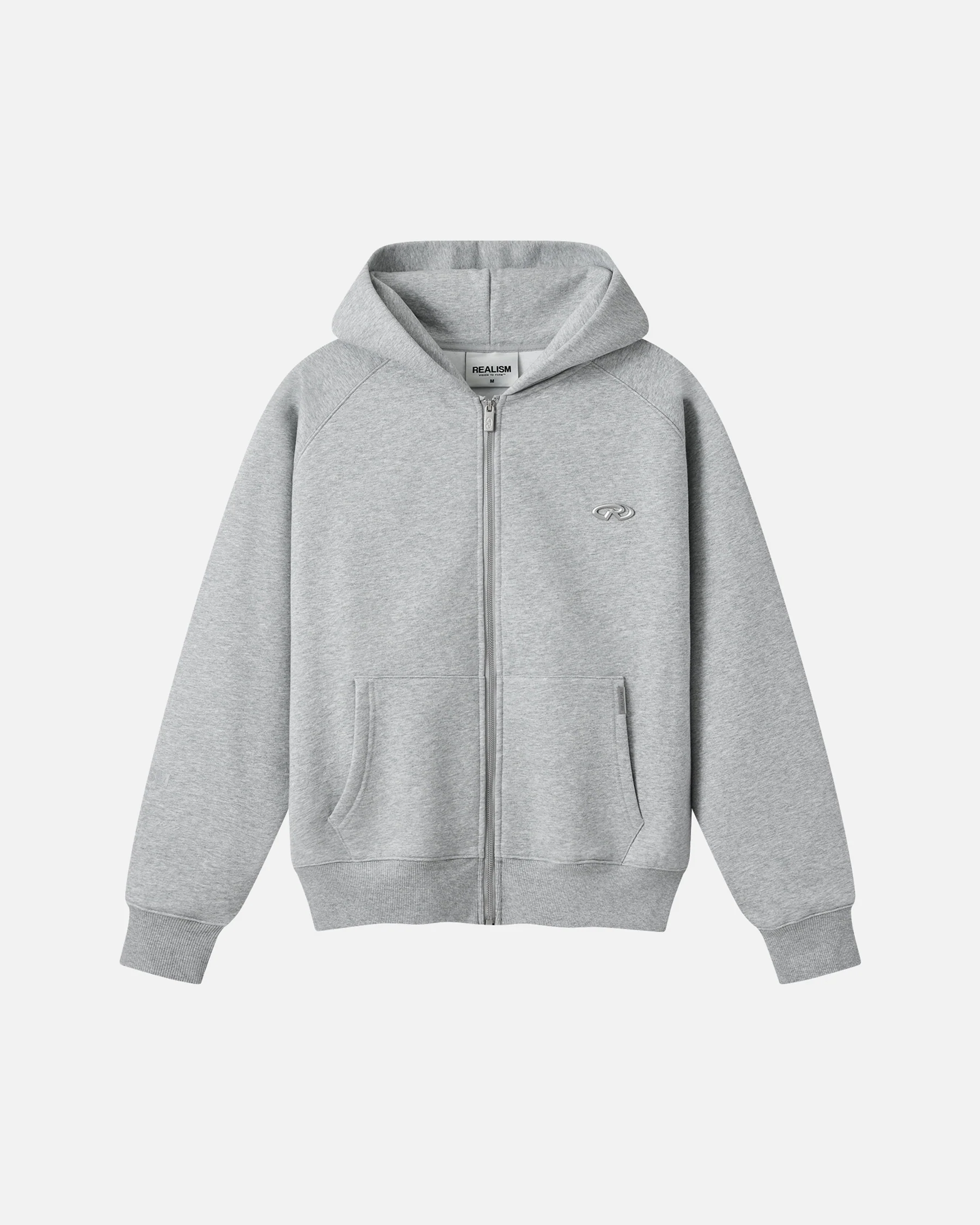 RADIANT ZIP HOODIE V2 REFLECTIVE GREY MARLE RADIANT ZIP HOODIE V2 REFLECTIVE GREY MARLE - Image 1