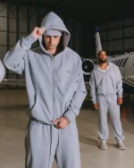 RADIANT ZIP HOODIE V2 REFLECTIVE GREY MARLE - Image 4