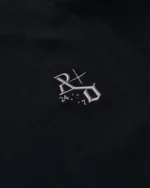 REALISM X DERRIMUT GYM OLD SCHOOL OPEN LEG SWEATPANTS BLACK - Image 4