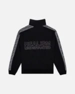 REALISM X UNDERRATED RUN LINE TRACK JACKET BLACK - Image 5