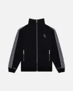 REALISM X UNDERRATED RUN LINE TRACK JACKET BLACK