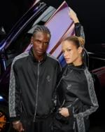 REALISM X UNDERRATED RUN LINE TRACK JACKET BLACK - Image 2