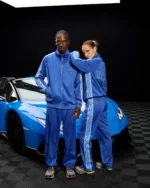 REALISM X UNDERRATED RUN LINE TRACK JACKET BLUE - Image 4