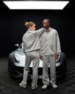 REALISM X UNDERRATED RUN LINE TRACK JACKET GREY - Image 4