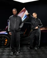 REALISM X UNDERRATED RUN LINE TRACK PANT BLACK - Image 4