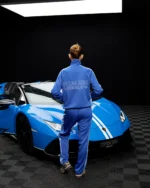 REALISM X UNDERRATED RUN LINE TRACK PANT BLUE - Image 4