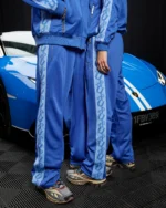 REALISM X UNDERRATED RUN LINE TRACK PANT BLUE - Image 3