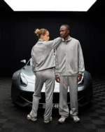 REALISM X UNDERRATED RUN LINE TRACK PANT GREY - Image 3