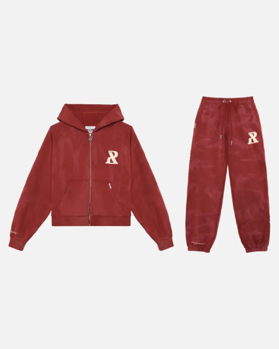 Realism Legacy Zip Washed Tracksuit Realism Legacy Zip Washed Tracksuit - Image 1