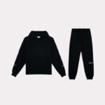 Realisms Court Boxy Tracksuit Black