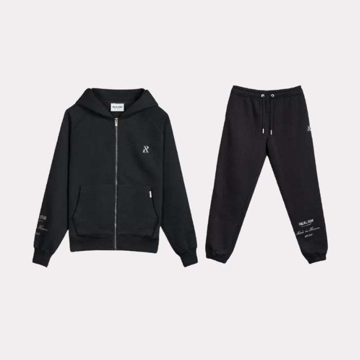 Realisms Radiant Realism Zip Tracksuit Black Realisms Radiant Realism Zip Tracksuit Black - Image 1