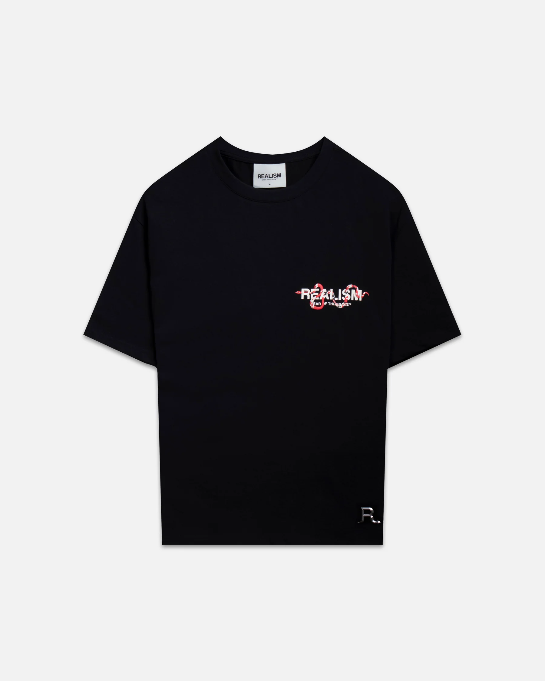 SNAKE LOGO TEE BLACK SNAKE LOGO TEE BLACK - Image 1