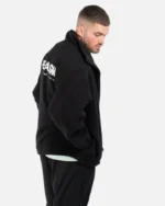 STRIDE SHERPA JACKET BLACK - Image 2