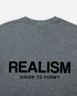 VISION LOGO TEE DARK HEATHER - Image 2