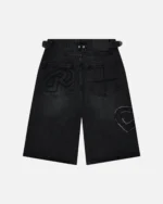 VIVANT DENIM SHORTS V2 WASHED BLACK - Image 5