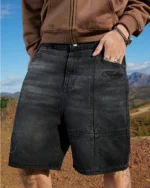 VIVANT DENIM SHORTS V2 WASHED BLACK - Image 2