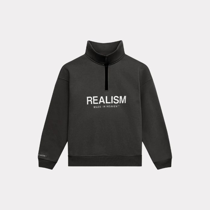 Realism Half Zip Asphalt Jumper Realism Half Zip Asphalt Jumper - Image 1