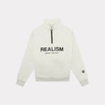 Realism Half-Zip Oatmeal Jumper